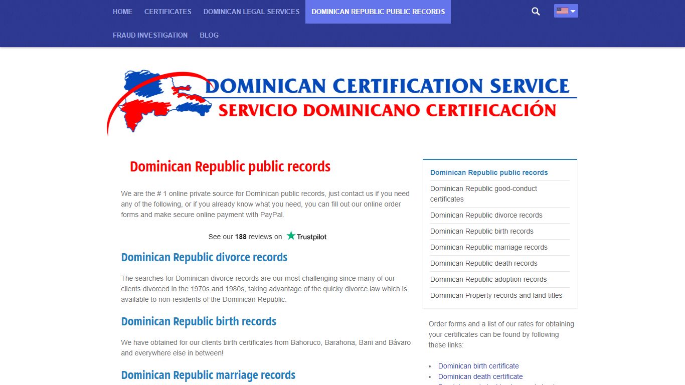 Dominican Republic public records