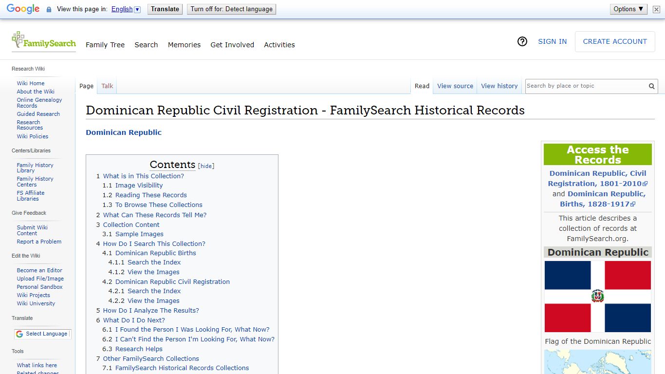 Dominican Republic Civil Registration - FamilySearch ...